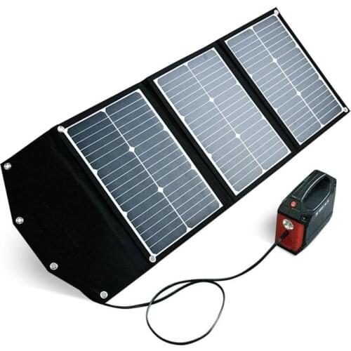 Portable Solar Panel Outdoor Charger Pane Climbing Fast Charger Tablet Solar Generator Travel