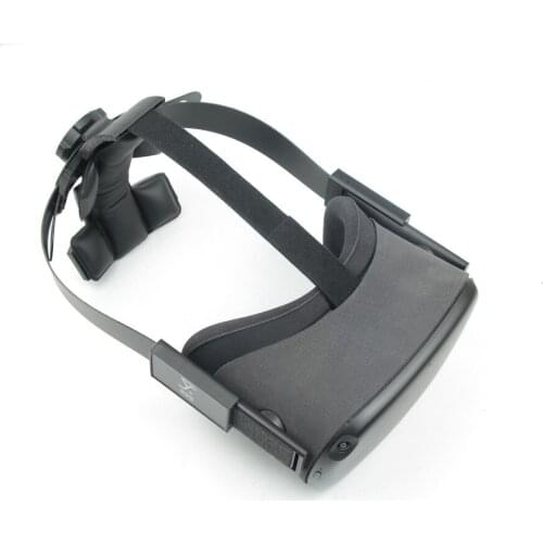 Adjustable VR Head Strap for Oculus Quest VR Headset Accessories Pressure-relieving Non-slip Headband Stretchable Fixing Strap