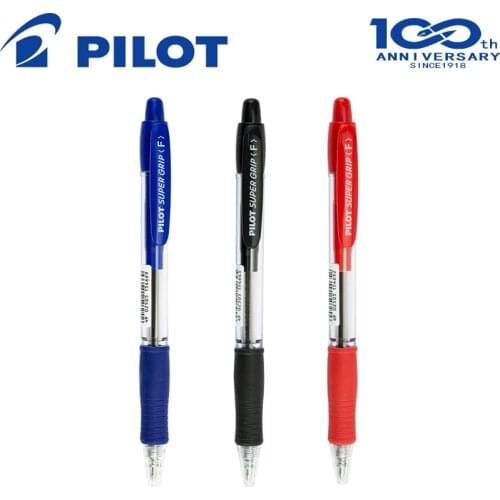 3PCS Japan PILOT BPGP-10R-F Ball Pen 0.7MM Super Click Ball Point Pen Writing Supplies Office Accessories and Pens for School
