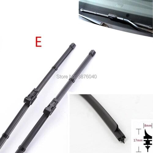 Free Shipping car Windscreen Wipers Blade(Refill) for DODGE Caliber Attitude Avenger B250 Challenger Charger Dart car Wiper