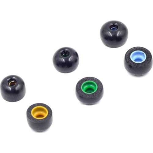 YYDS Replacement In- Ear Tips Memory Foam Earphone Sleeve for Jabra Elite 65t for S amsung Gear IconX G alaxy Headphones