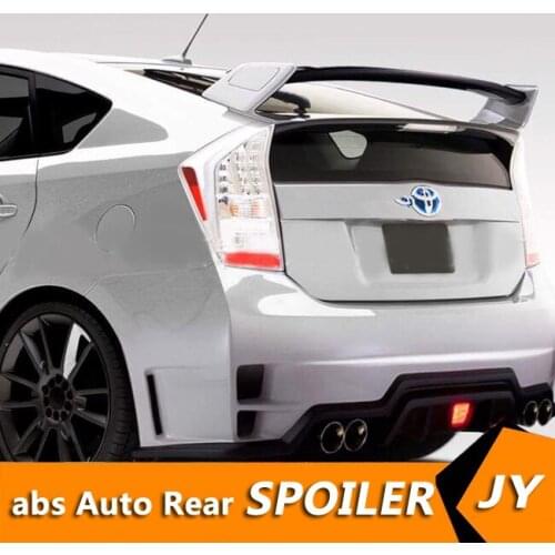 For Prius Spoiler 2012-2015 Toyota Prius FD2 Spoiler ABS plastic Material Car Rear Wing Color Rear Spoiler
