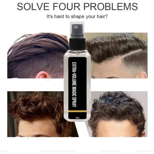 Extra-Volume Magic Spray Hairspray Hair Styling Spray Strong Hair Styling Gel Contains Dense Hair Fibers Spray