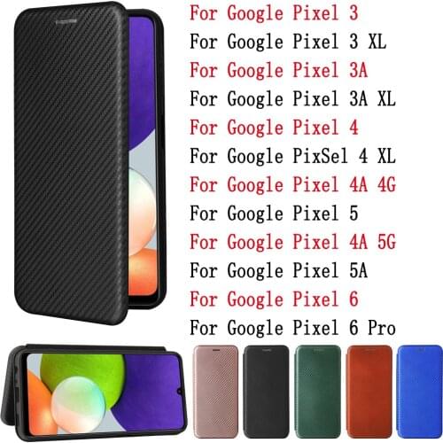 Sunjolly For Google Pixel 3 3xl 3A 3AXL 4 4XL 4A4G 5 4A5G 5A 6 6 Pro Case Cover coque Leather Flip Card Wallet Stand