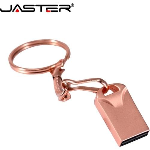 JASTER USB 2.0 hot new style metal Memory stick USB flash stick drive 4GB 16GB 32GB 64GB pen drive u disk customer logo