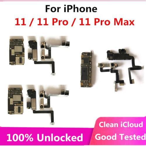 Motherboard For iPhone X/XS/XR/XS MAX /7/8P Without Face ID Without Touch ID With Full Chips original unlocked Logic Board