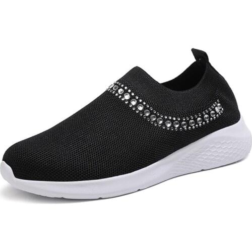 2021Summer Woman Vulcanize ShoesRhinestone Sneakes White Casual Shoes Fashion Shoes for Women Zapatos De Mujer Zapatos