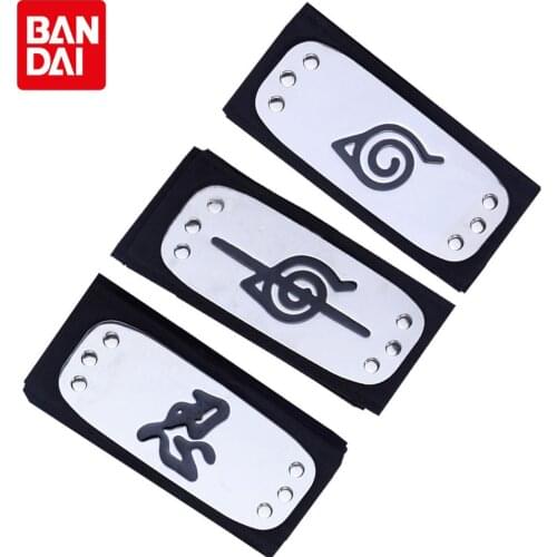 Naruto Headband Anime Figures Figure Uzumaki Kakashi Akatsuki Belt Cosplay Costume Accessories Props Headwear Kids Toys Gifts