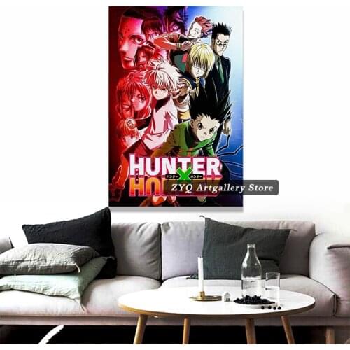 Anime Posters Hxh Big Family Poster Decorative Painting Canvas Wall Art Living Room Bedroom Painting
