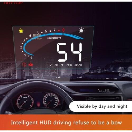 Gm Car OBD On Board Hud Head Up Displays Hd Display Speed
