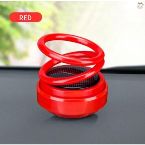 Automotive Air Freshener Solar Powered Car Aromatherapy Perfume Aroma Diffuser Decor for Comfortable Driving