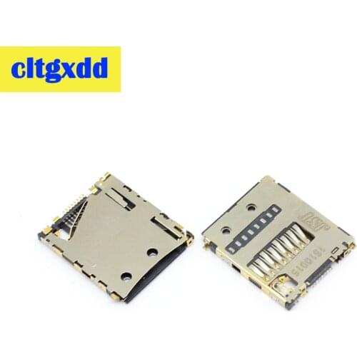 Cltgxdd 1pcs Micro TF SD Card Reader Module Slot Tray Holder Replacement For Sony Xperia Z3 mini Z3 Compact D5803 D5833 LT36