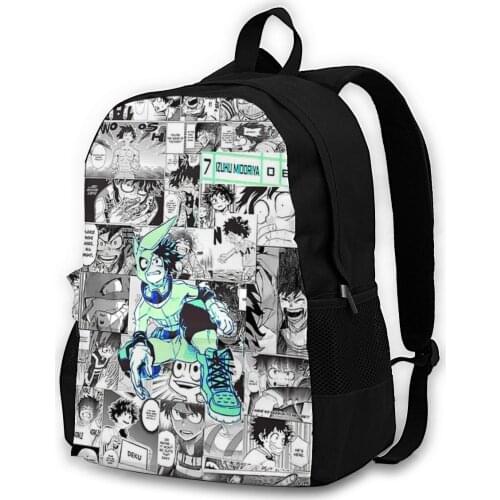 The Deku Who Gives It His All! My Hero Academia Adult backpacks, leisure bags, backpacks, storage bags, men women backpacks