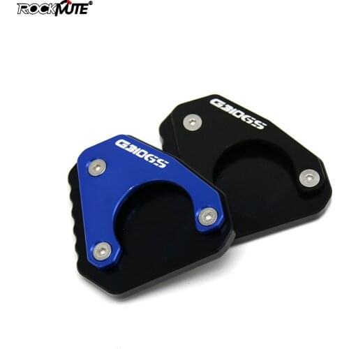 For BMW G310GS G310 2017 2018 2019 Motorcycle Accessories Side Kickstand Stand Extension Support Plate Black Blue Red