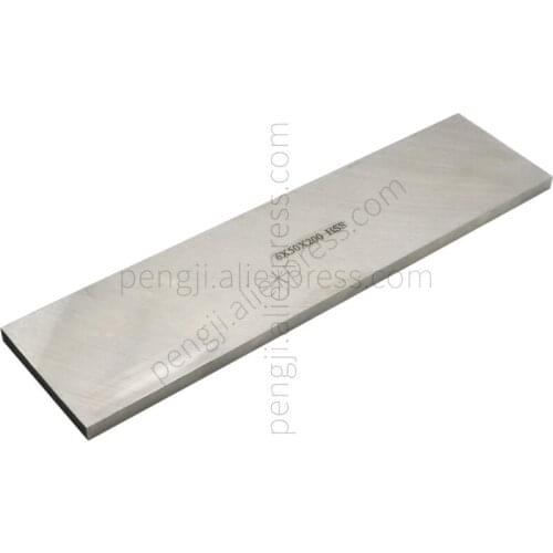 HSS CNC Lathe Tool Bit 6mm x 50mm x 200mm, Square Lathe Turning Tool Blanks, High Speed Steel Rectangular Fly Cutter Mill Blank