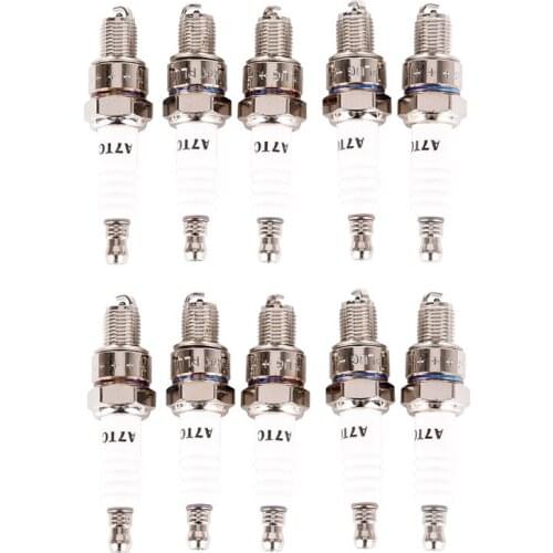 ATV Dirt Bike Go Kart Scooter 2 A7TC Spark Plug 50cc 70cc 90cc 110cc 125cc 150cc