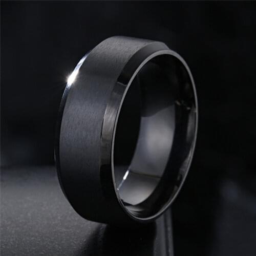 LETAPI 2021 New Charm Fashion Jewelry Punk Vintage Black Gold Silver Color Stainless Steel Wedding Ring for Men