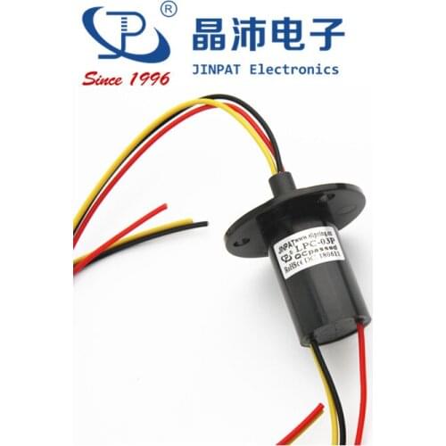 LPc-03P miniature slip ring of 12 Circuits with 1A Per Circuit without Size Restrictions for Index Tables