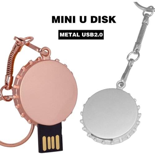 Metal memoria usb flash drive 32GB pendrive 128GB 64GB waterproof pen drive 16GB 8GB flash usb 2.0 cle usb stick key Custom logo