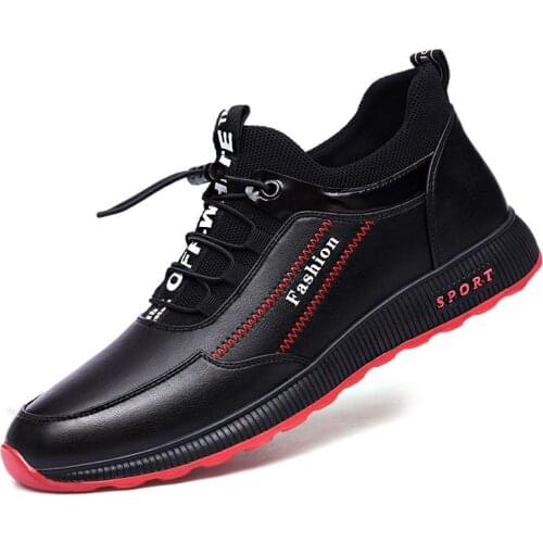 Mens Vulcanized Shoes 2021 New Fashion Flat Bottomed Mens Casual Shoes Breathable and Wear-resistant Mens Running Shoes