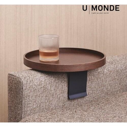 A few simple mobile Nordic style sofa edge small tea table Modern coffee corner for a few solid wood pallets side table