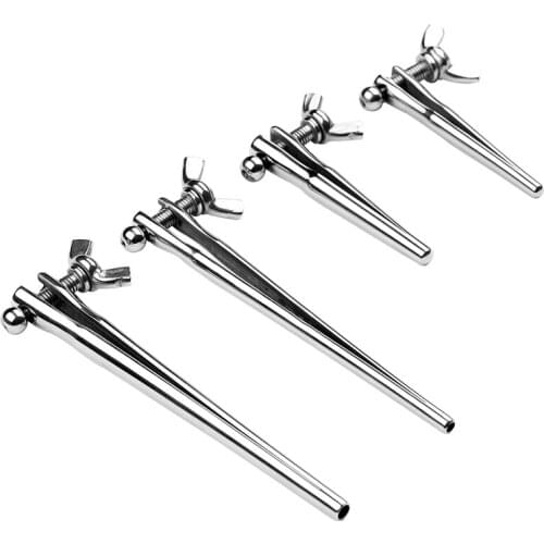New Adjustable Stainless Steel Dilator Urethral Catheter Penis Plug Horse Eye Stick Penis Stimulator Masturbator Sex Toy For Men