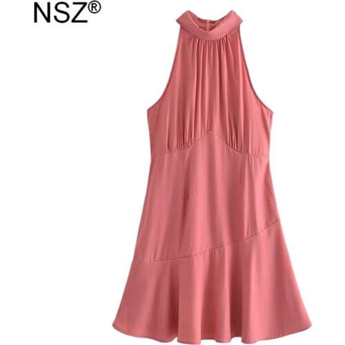 Летние платья с открытыми плечами NSZ China At AliExpress