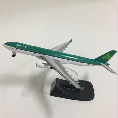 JASON TUTU 14cm Aer Lingus Airbus A330 Plane Model Airplane Model Aircraft Model 1:400 Diecast Metal planes toy