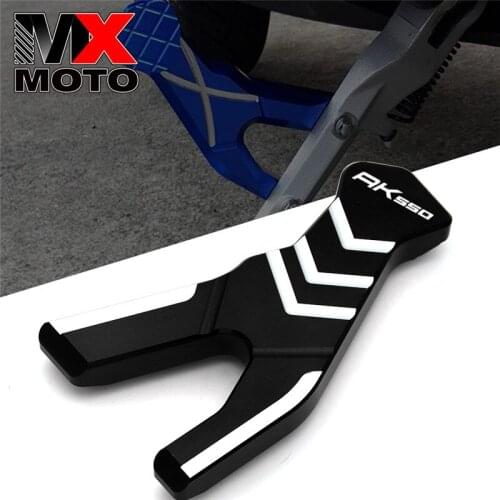 Suitable for KYMCO scooter ak550 CNC aluminum alloy parking kick aid, side support enlarged AK550 2017 2018 2019 2020 2021