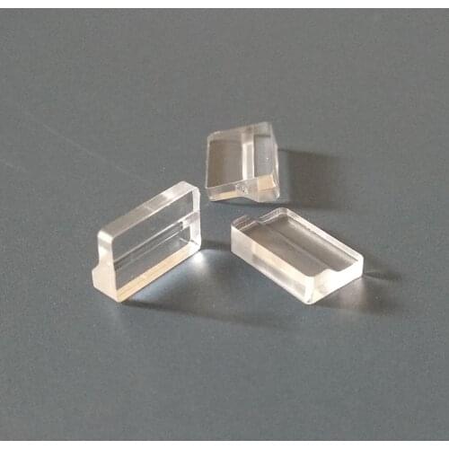 #SDVW-6 High quality Laser Lens, Ground lens, 45 degree, Size: 6X9X2.5mm, Clean surface, PMMA materials