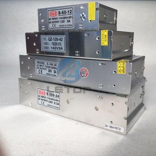 Solvent Printer 12V 5A 24 8A 42V 3A 36v 5A Switching Power Supply Source Transformer