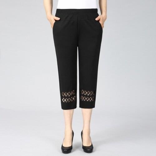 2021 Spring Summer Women Trousers Work Wear Casual Black Straight Pants Plus Size 5XL Female Slim Pant Pantalones Mujer Y984
