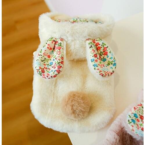 Lovely Pet Clothes Dog Clothes Hooded Sweater Cartoon Transformation Winter Warm Plus Cashmere Christmas Halloween Costume