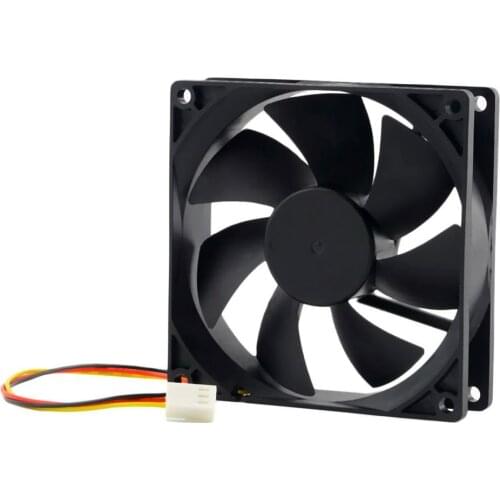 1pc 12V 3-Pin 9cm 90 x 25mm 90mm CPU Heat Sinks Cooler Fan DC Cooling Fan 65 CFM High Quality Fast Free