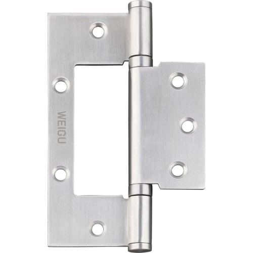 1 piece Stainless Steel Material Door Flush Hinge High Quality Finished SS(4 inch*3 inch *2.5 mm)