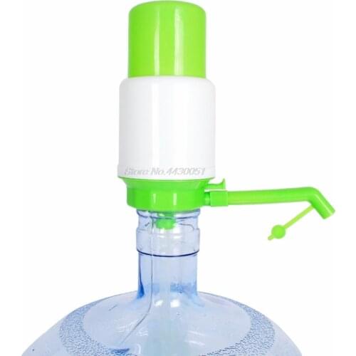 1PC Plasticater Hand Press Pump Drinker Bottled Drinking Forater Dispenser Home Office Dropshipping