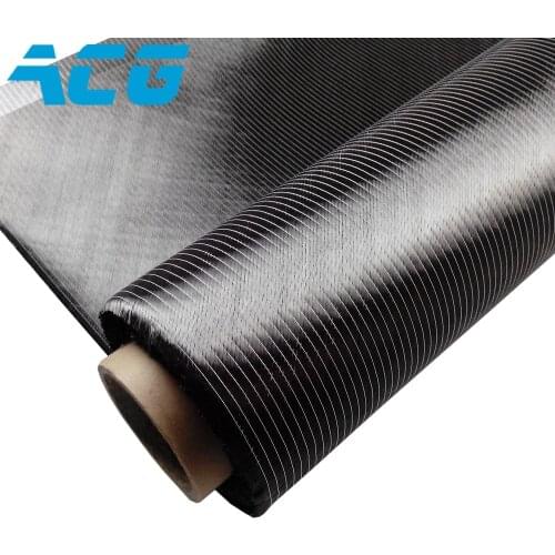 10m/Lot +/-45 Degree 160/200/300g Biaxial Carbon Fiber Cloth Fabric