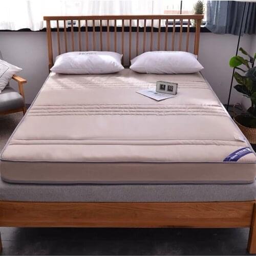 4D Breathable flax Mattress Foldable Floor Tatami Adult bedroom Comfortable soft sponge Mattress Topper twin queen king size