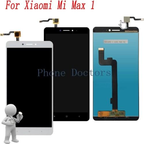 6.4 inch Full LCD DIsplay + Touch Screen Digitizer Glass Assembly For Xiaomi Mi Max Dual SIM 2016001 2016002
