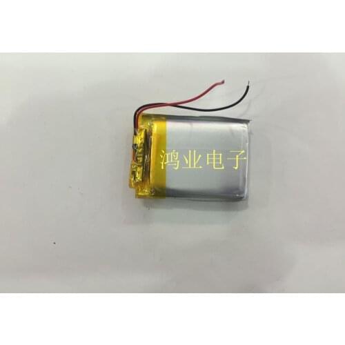 The speaker battery pack post 3.7V lithium polymer battery 103040 1500MAH GPS sound card Rechargeable Li-ion Cell