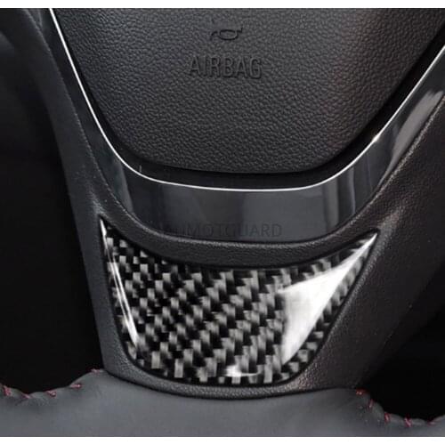 Car Styling Steering Wheel Emblem Trim Moldings Garnish For Chevrolet Malibu Equinox 2017 2018 2019 Accessories