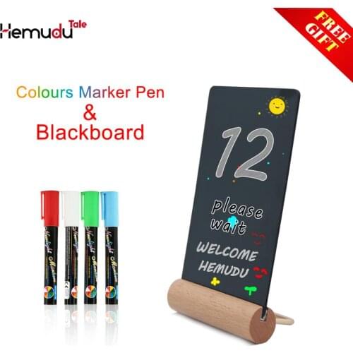 Double-sided Blackboard stand Wooden Chalkboard restaurant coffee shop table sign advertising promotion display stand rack