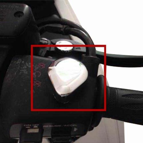 Motorcycle Chrome Fairing Kill Switch Cover Decoration Boky Kits Accessories For Honda Goldwing GL1800 2001-2011