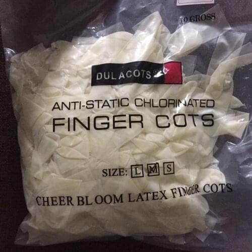 Watch maintenance tools imported ultra-thin finger cover notched natural latex finger cover anti-static dust-free package price