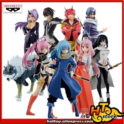 Original Banpresto Otherworlder Collection Figure - Rimuru Tempest Shizu Shion Milim "That Time I Got Reincarnated as a Slime"