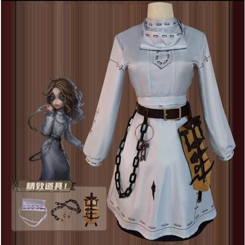 Game Identity V Cosplay Costumes Survivor Psychologist Dr. Ada Mesmer Original Uniform Halloween Clothes Party Suits Accessories