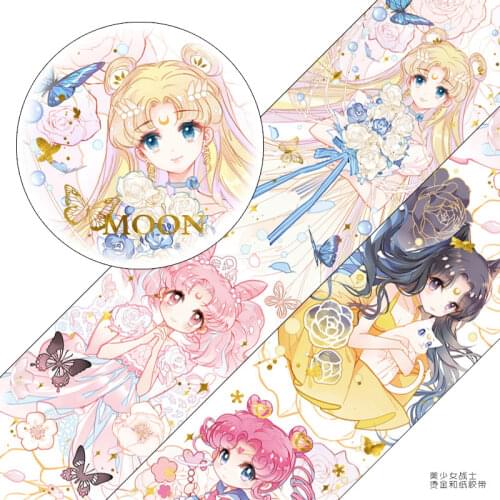 3.3cmx10M Sailor Moon Washi Tape