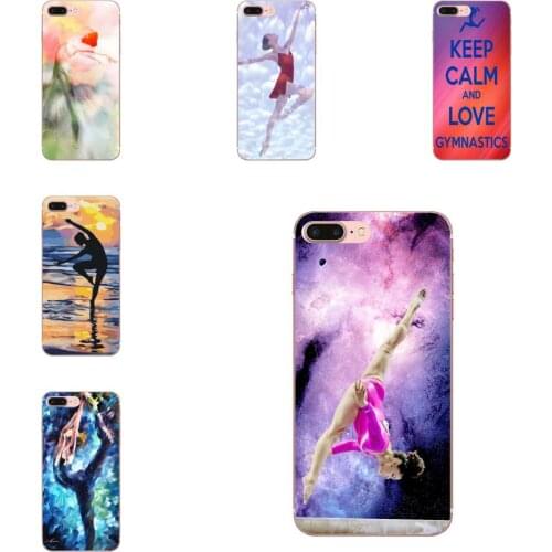 Soft Accessories Pouches For Xiaomi Redmi Note 2 3 3S 4 4A 4X 5 5A 6 6A Pro Plus Love Gymnastics Oil Painting Ultrathin