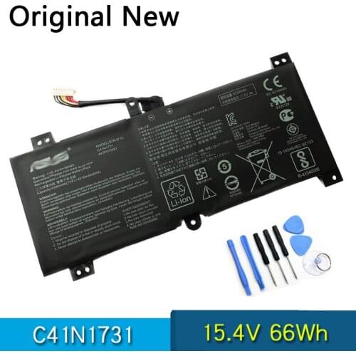 NEW Original C41N1731 Laptop Battery For ASUS Rog STRIX G515GW-ES072T GL504GM GL504GS GL504GV GL504GW 15.4V 66Wh