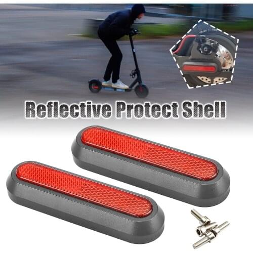 Reflective Protect Shell for Xiaomi Mi Scooter M365/M365 PRO/PRO 2/1S /Essential Scooter Rear Back Safety Whell Hub Cover Parts